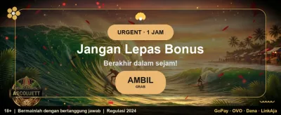 Bonus Selamat Datang Member Baru banner
